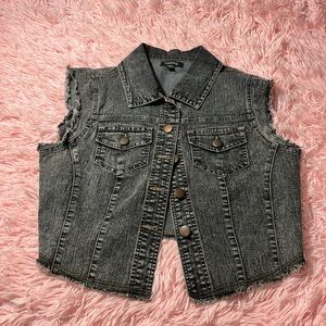 Cato Women's Black Jean Jacket